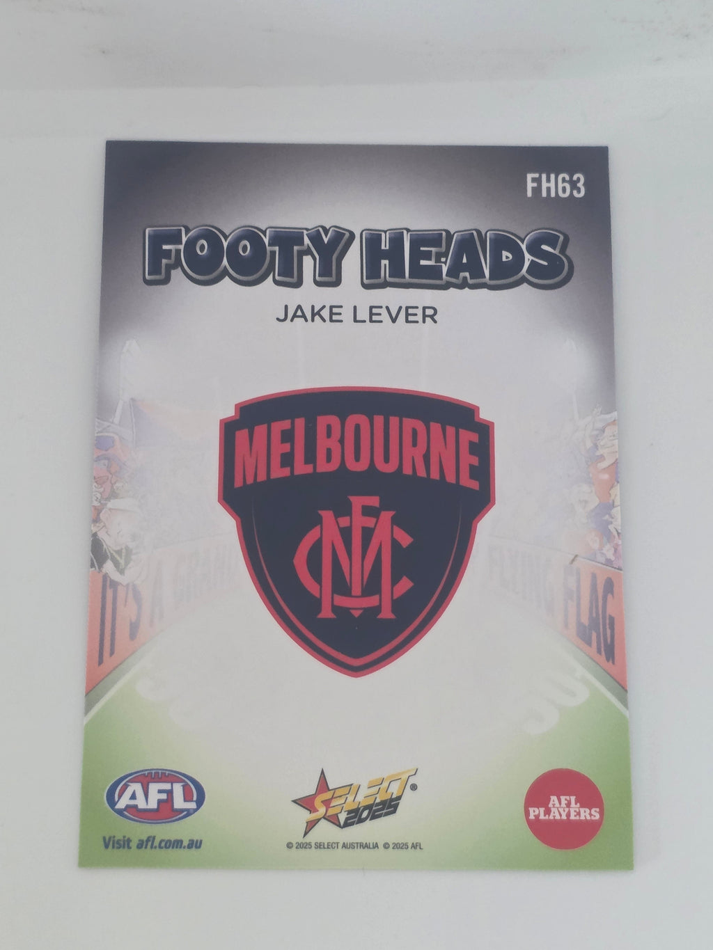 AFL Footy Stars 2025 | Footy Heads | #FH63 | J. Lever | Melbourne