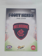 AFL Footy Stars 2025 | Footy Heads | #FH63 | J. Lever | Melbourne