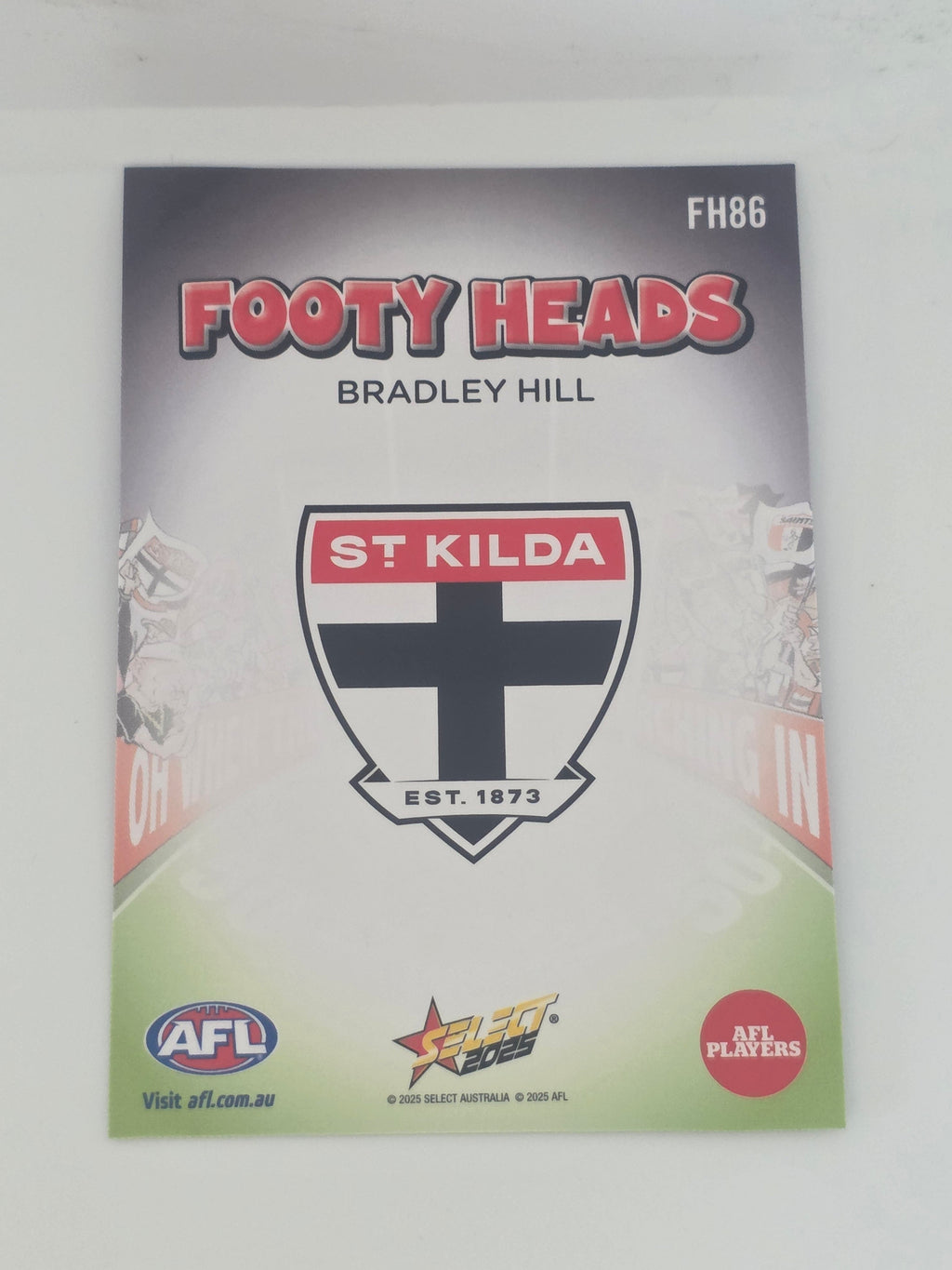 AFL Footy Stars 2025 | Footy Heads | #FH86 | B. Hill | St Kilda