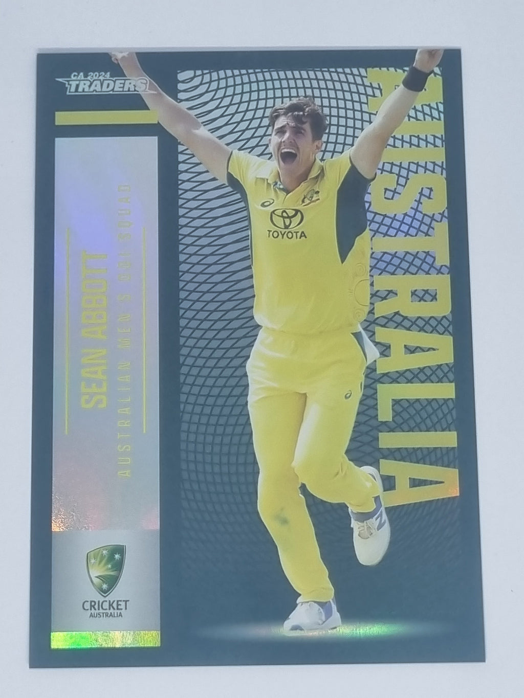 2024-25 LUXE Cricket Traders - Parallel - #P010 - Sean Abbott - Aust ODI