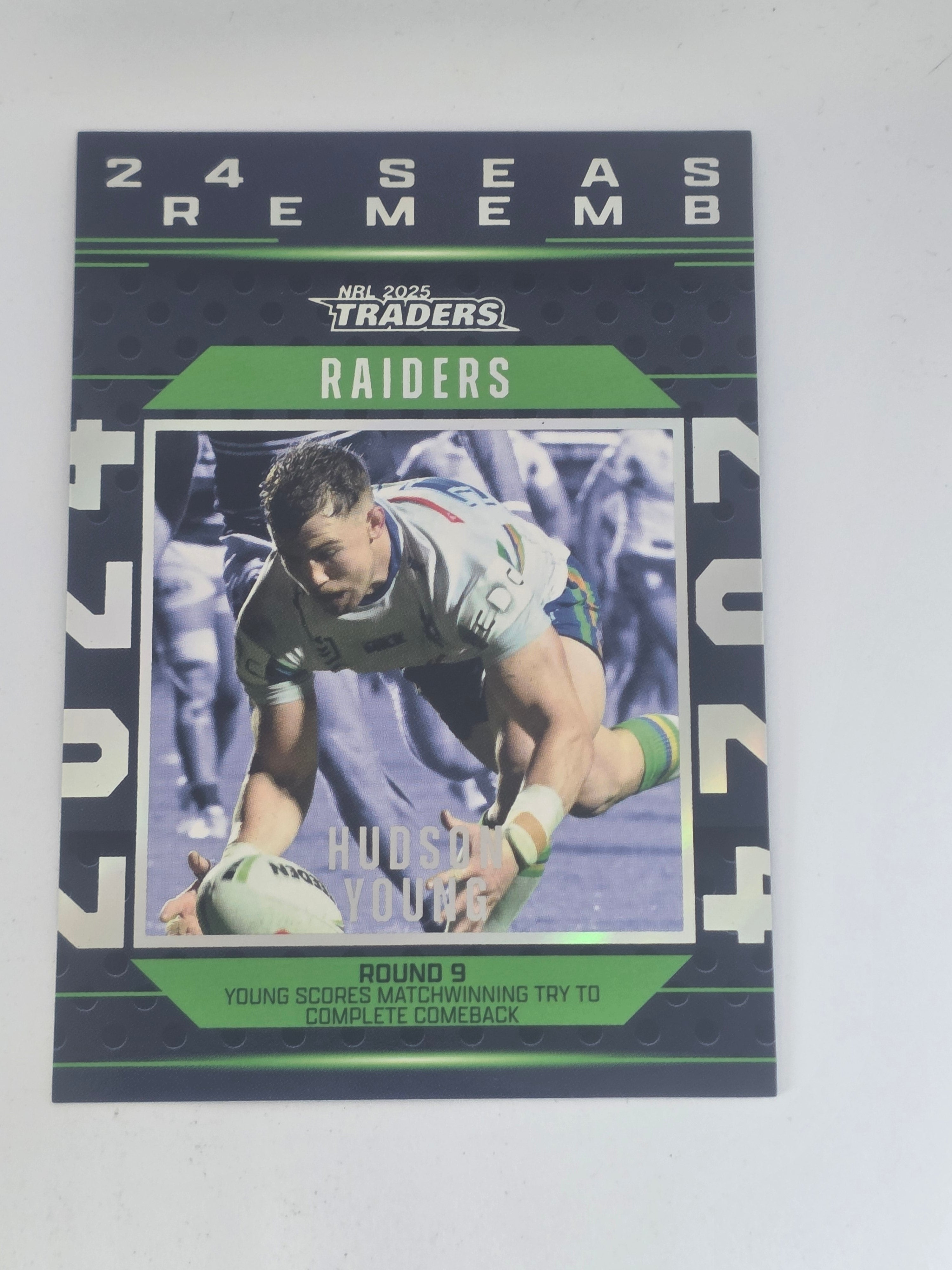 NRL 2025 Traders | 2024 Season to Remember | #SR5 | Hudson Young | Raiders