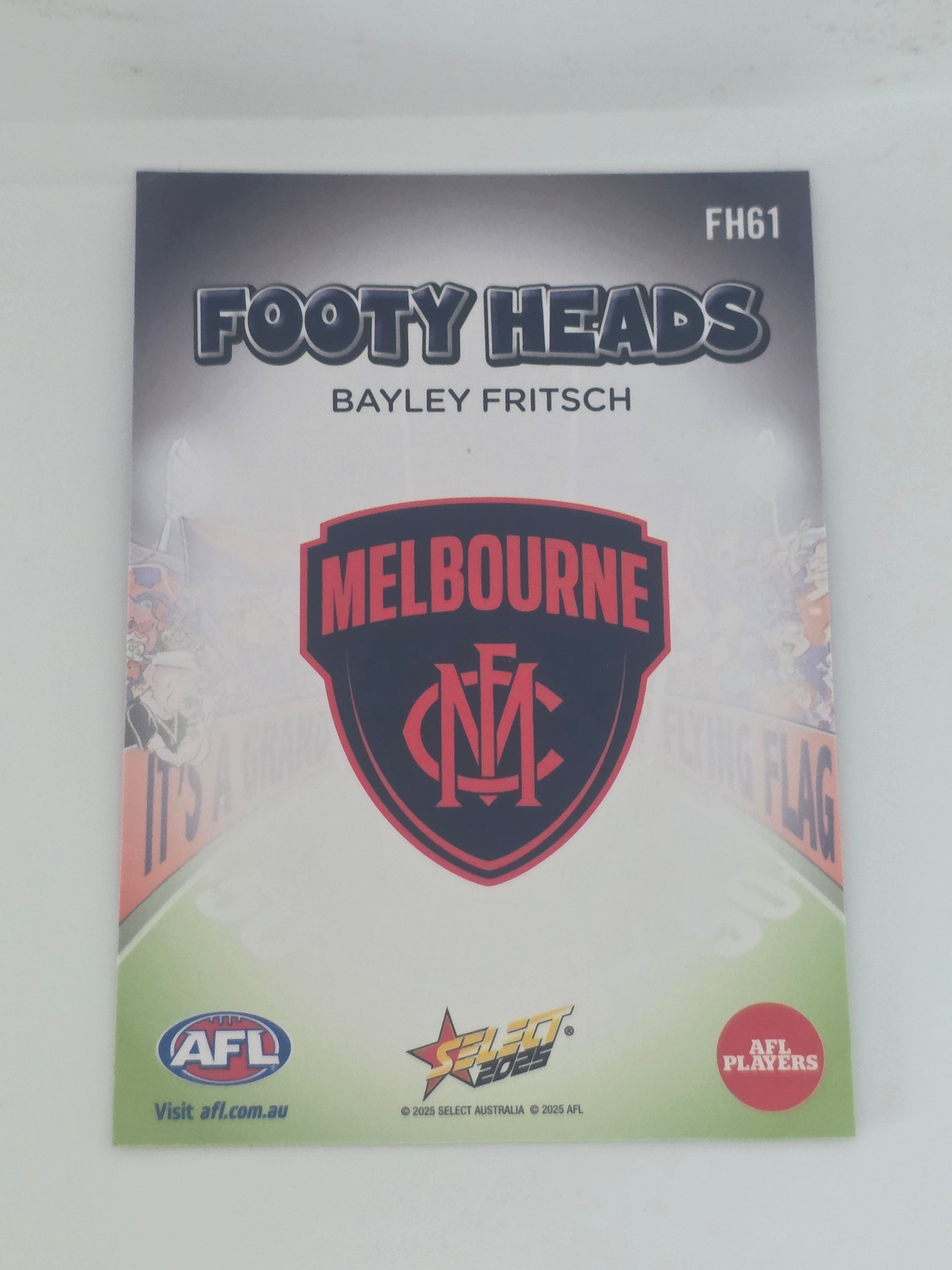 AFL Footy Stars 2025 | Footy Heads | #FH61 | B. Fritsch | Melbourne
