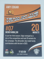 24-25 LUXE Cricket - 23/24 Team of the Tournament - #TT07 Amy Edgar - Scorchers