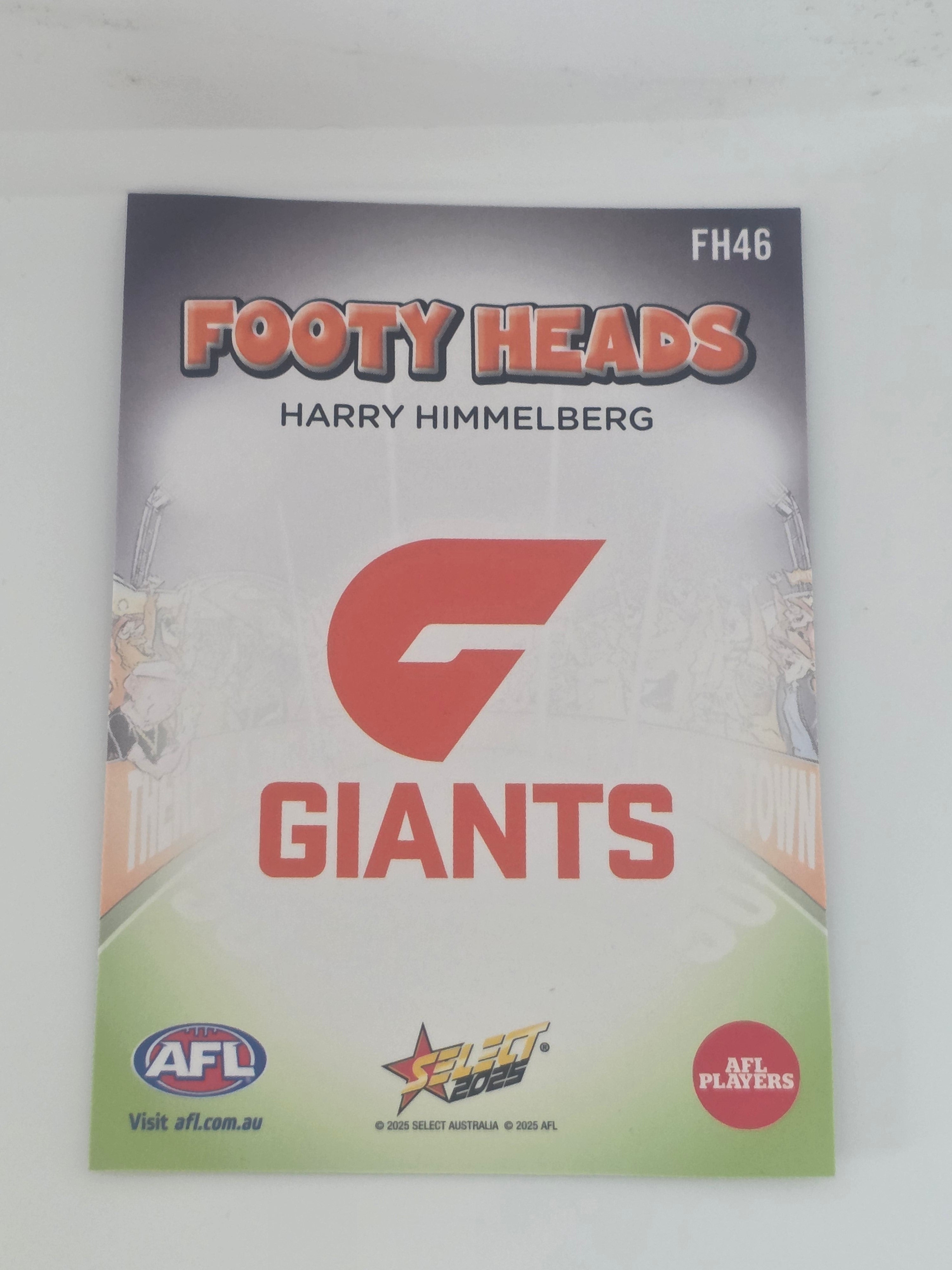 AFL Footy Stars 2025 | Footy Heads | #FH46 | H. Himmelberg | GWS Giants