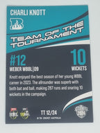 24-25 LUXE Cricket - 23/24 Team of the Tournament - #TT12 - Charli Knott - Heat