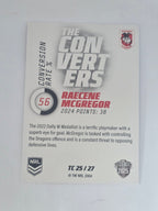 NRL 2025 Traders | Converters | #TC25 | Raecene McGregor | Dragons