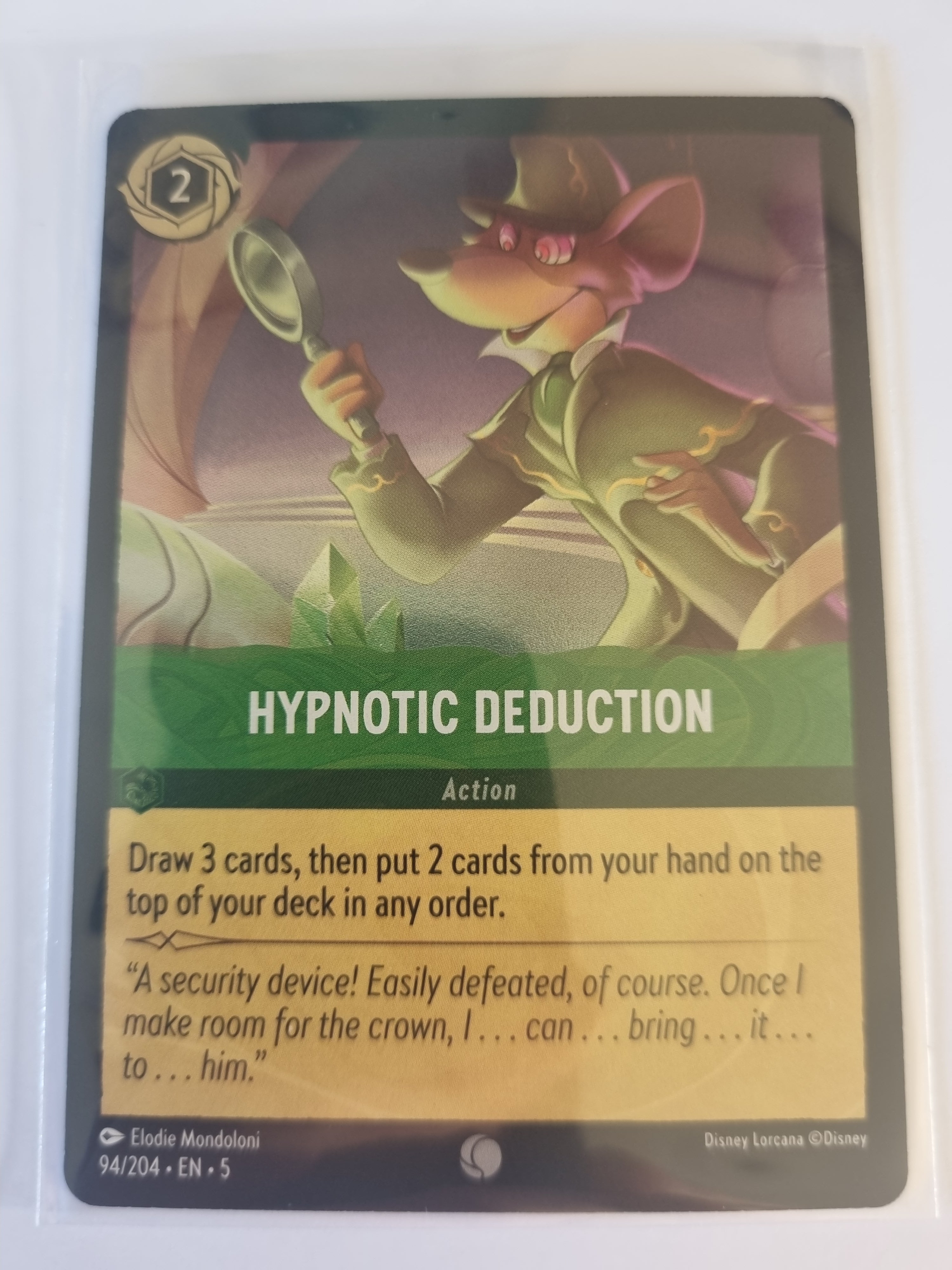 Shimmering Skies - Coldfoil - Hypnotic Deduction - 94/204 - Common
