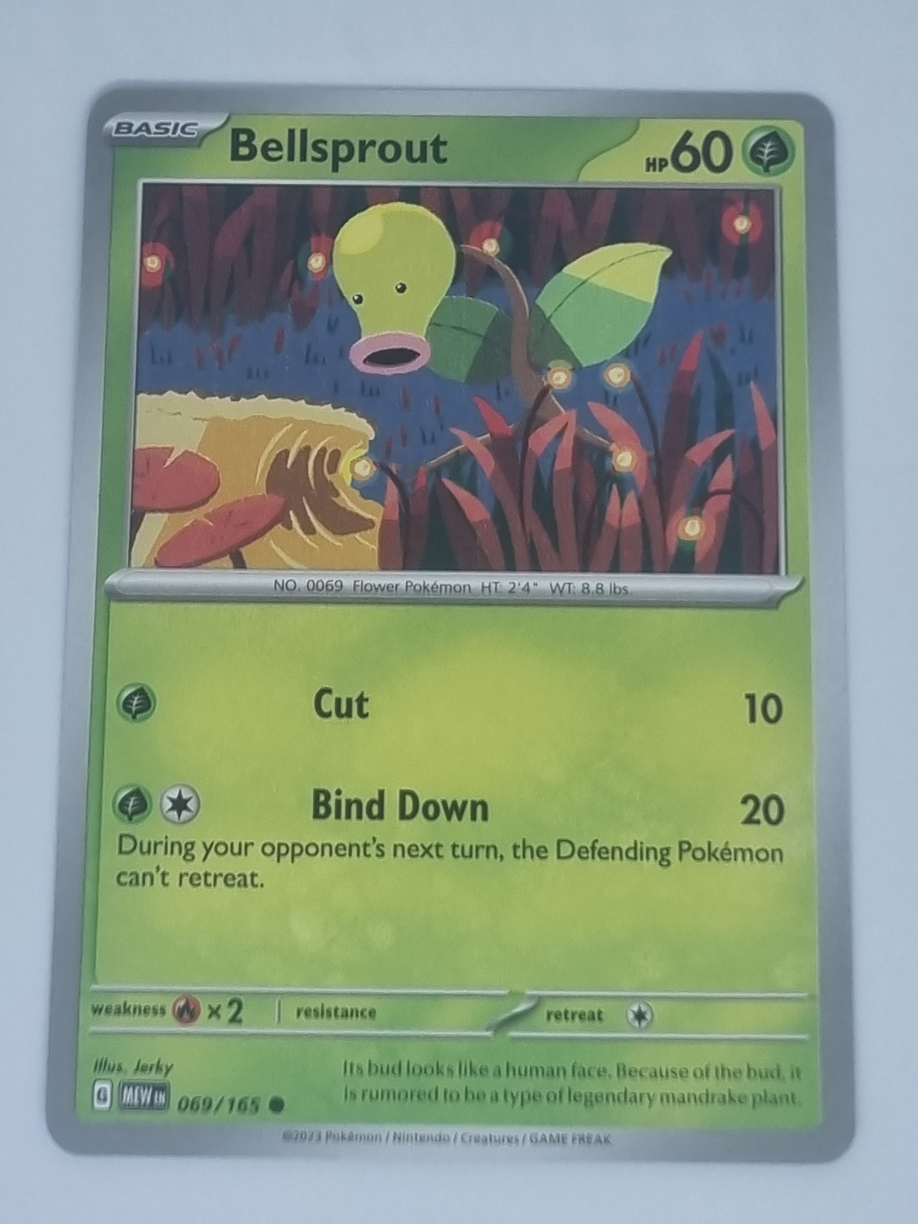 Pokemon TCG - Pokemon 151 - #069/165 - Bellsprout - Common