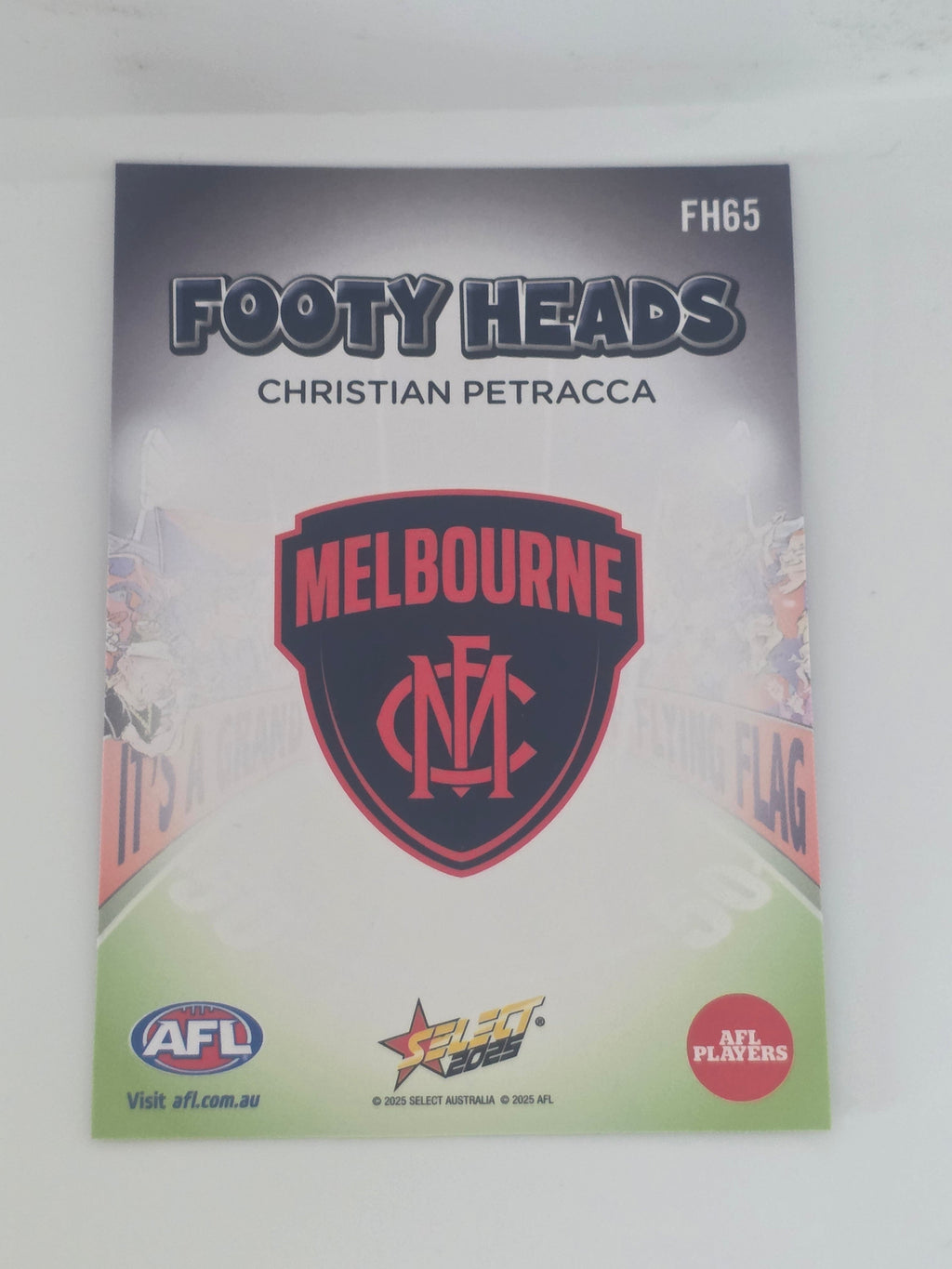 AFL Footy Stars 2025 | Footy Heads | #FH65 | C. Petracca | Melbourne