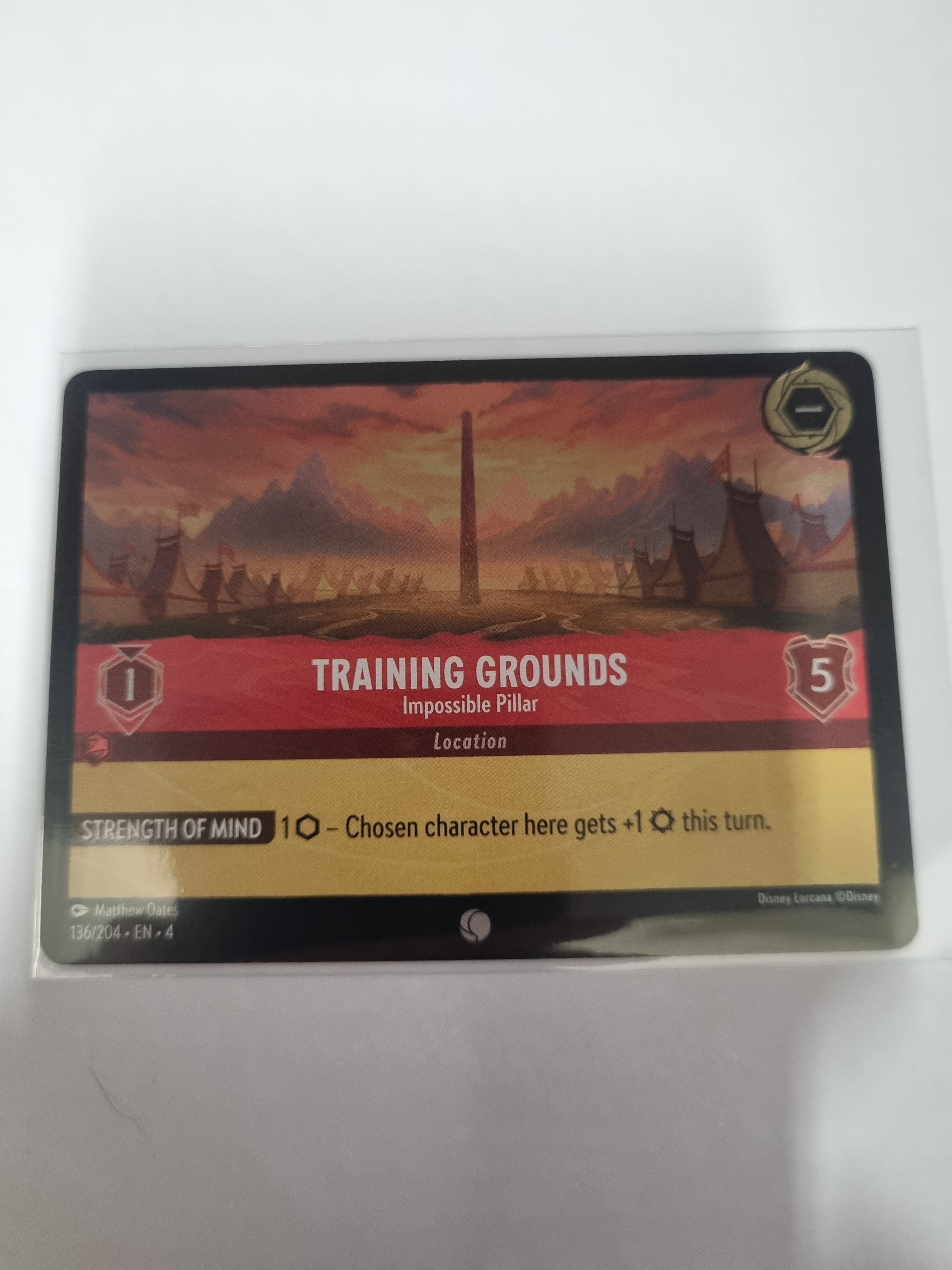Ursula's Return - Coldfoil - Training Grounds - Impossible Plan - 136/204 - Common