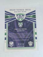 NRL 2025 Traders | Fan Favourites | #FF47 | Roger Tuivasa-Sheck | Warriors