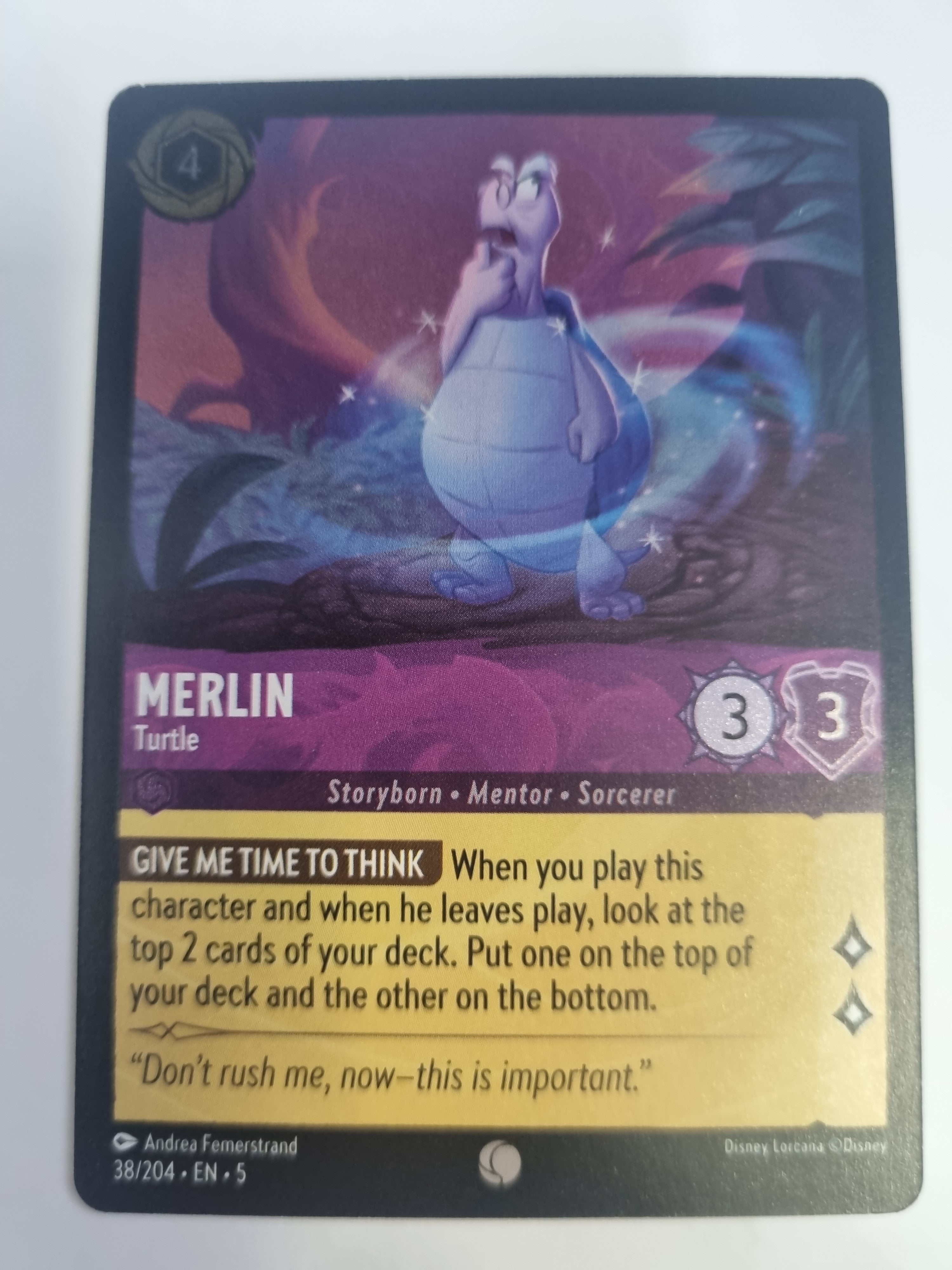 Shimmering Skies - Coldfoil - Merlin - Turtle - 38/204 - Common