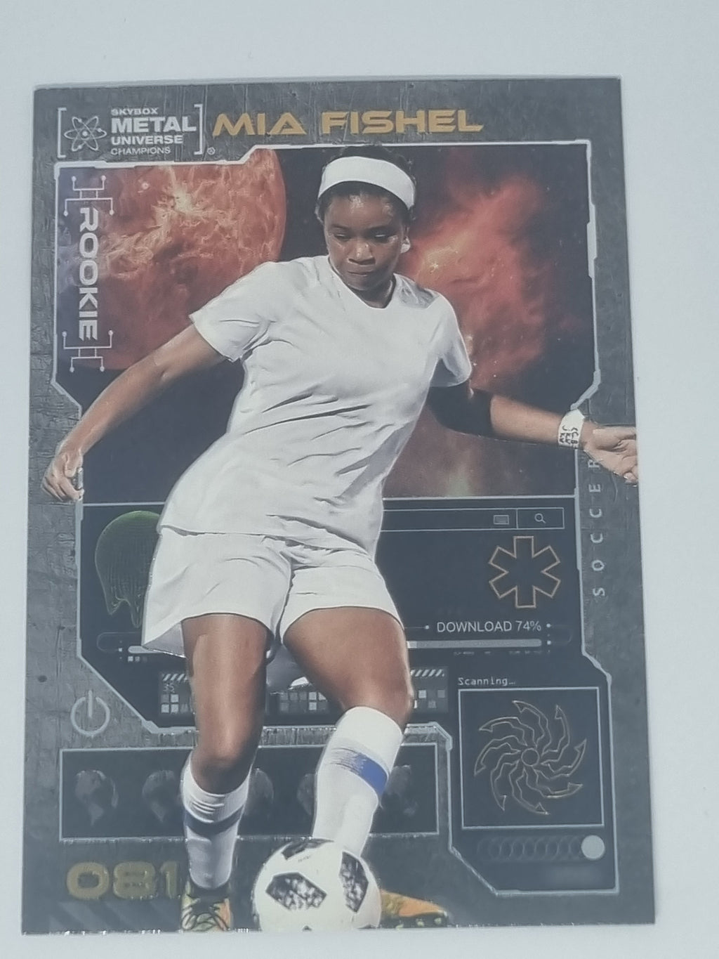 2023 Skybox Metal Universe Champions - #081 - Mia Fishel