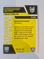 2024 Elite NRL - Multicultural Round - #MC27 - Mikaele Ravalawa - Dragons