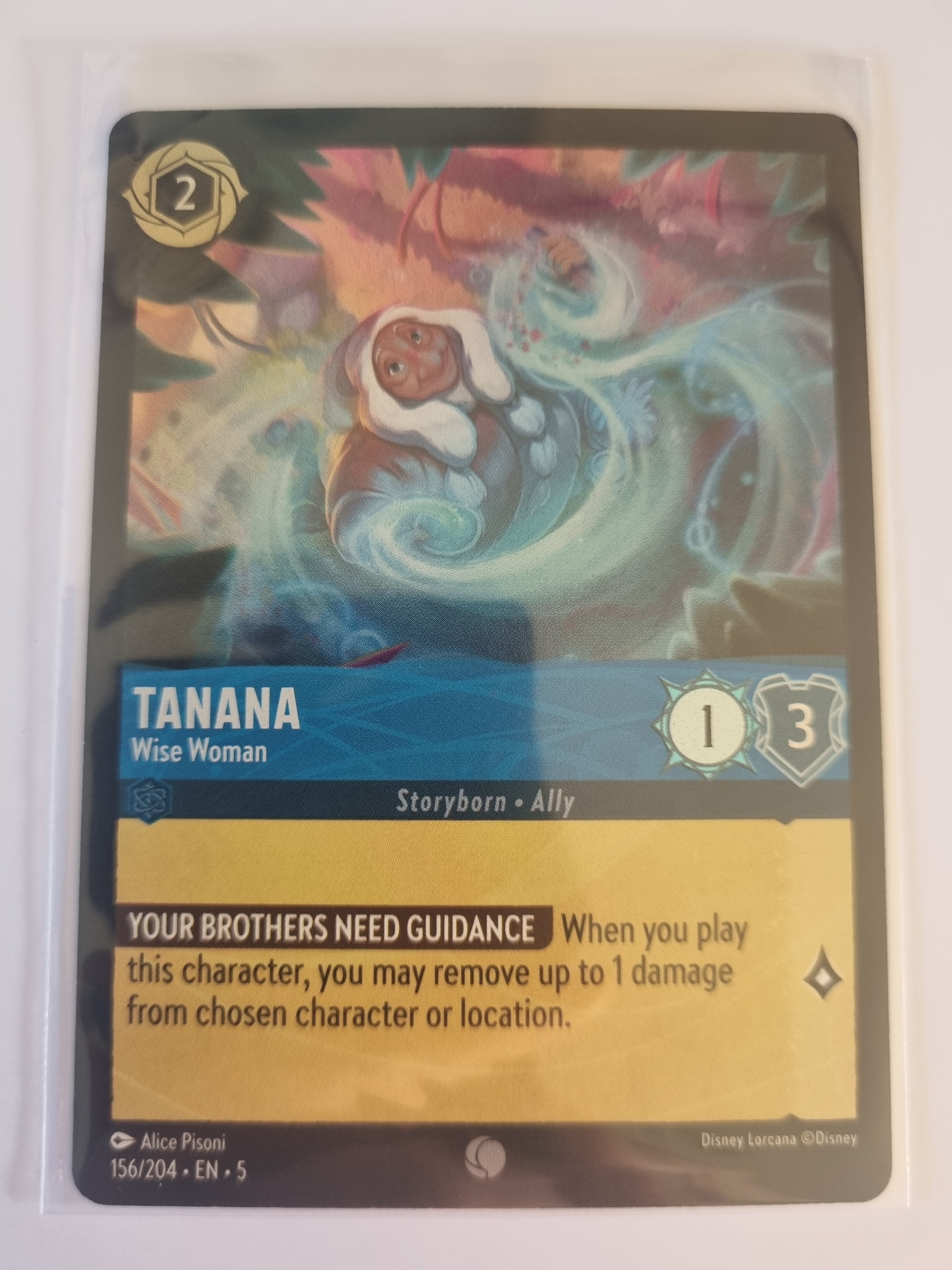 Shimmering Skies - Coldfoil - Tanana - Wise Woman - 156/204 - Common
