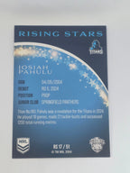 NRL 2025 Traders | Rising Stars | #RS17 | Josiah Pahulu | Titans