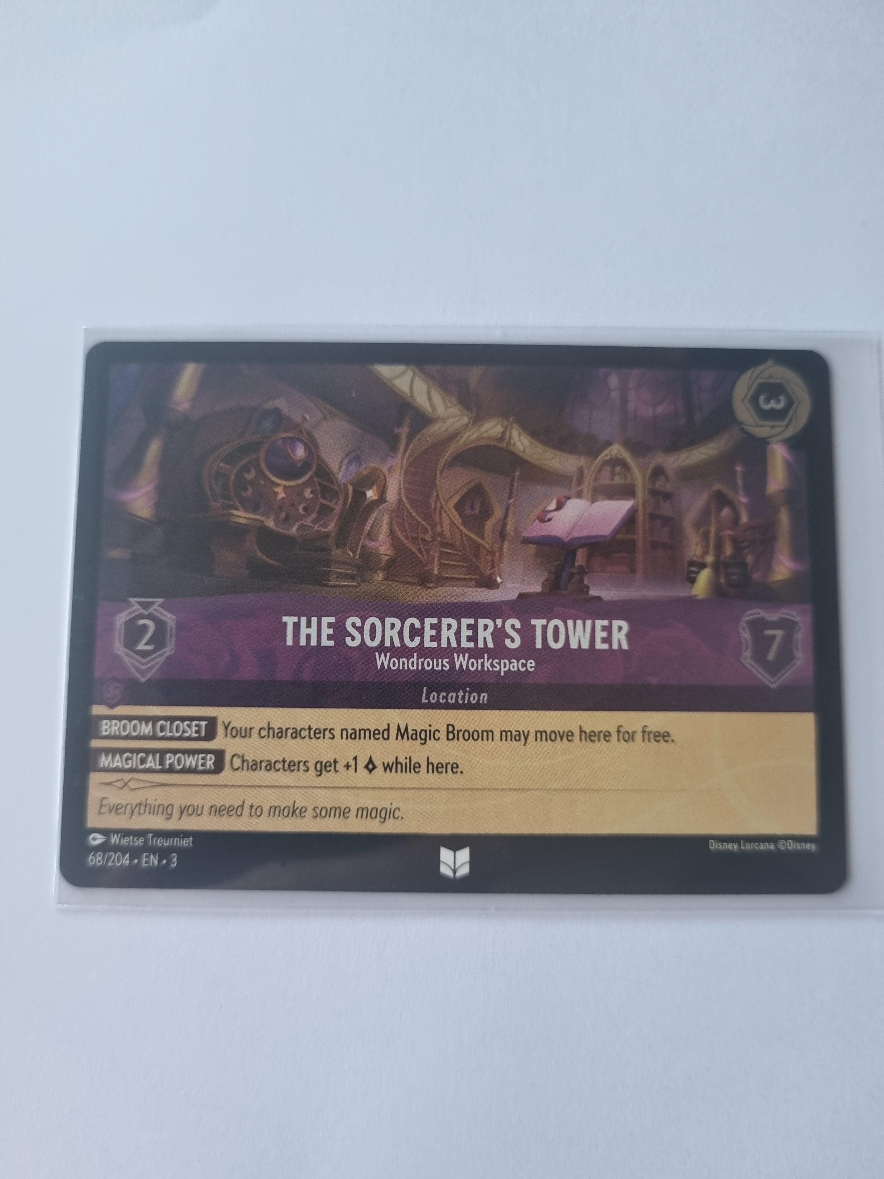 Into the Inklands Coldfoil The Sorcerer's Tower Wondrous Workspace 68/204 Uncommon