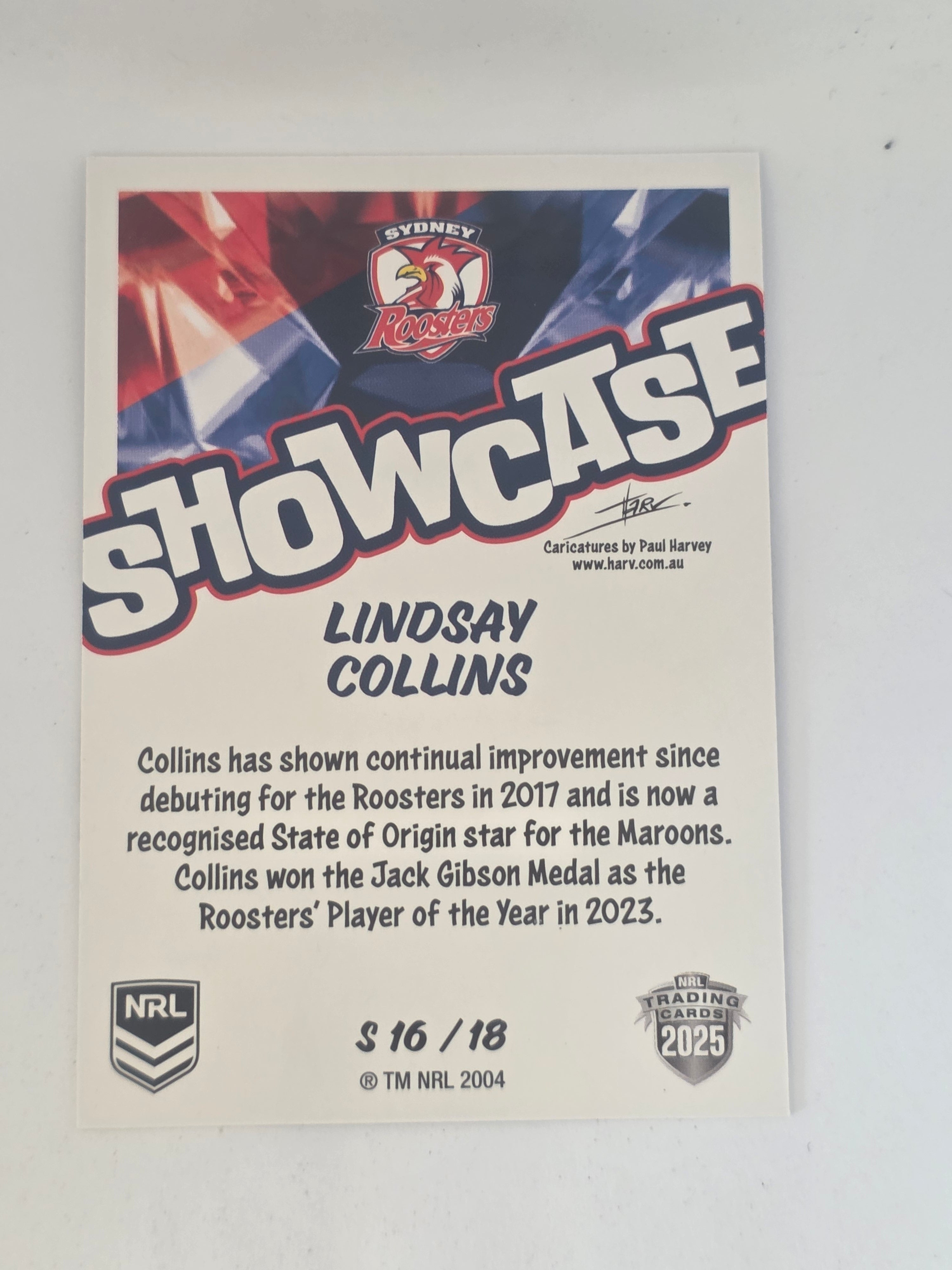 NRL 2025 Traders | Showcase | #S16 | Lindsay Collins | Roosters