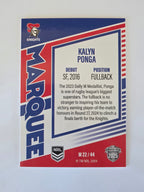 NRL 2025 Elite | Marquee | #M22 | Kalyn Ponga | Knights