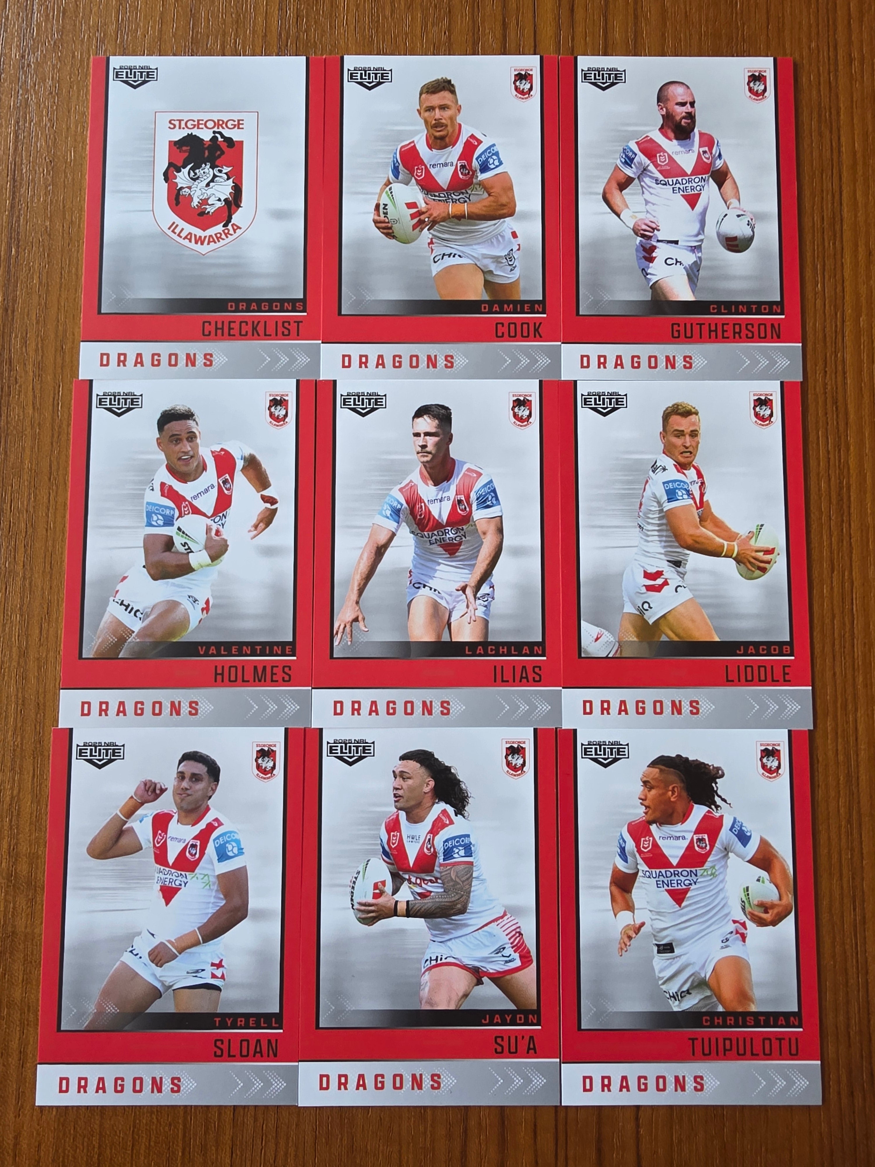 NRL 2025 Elite | Base Set (153 Cards)