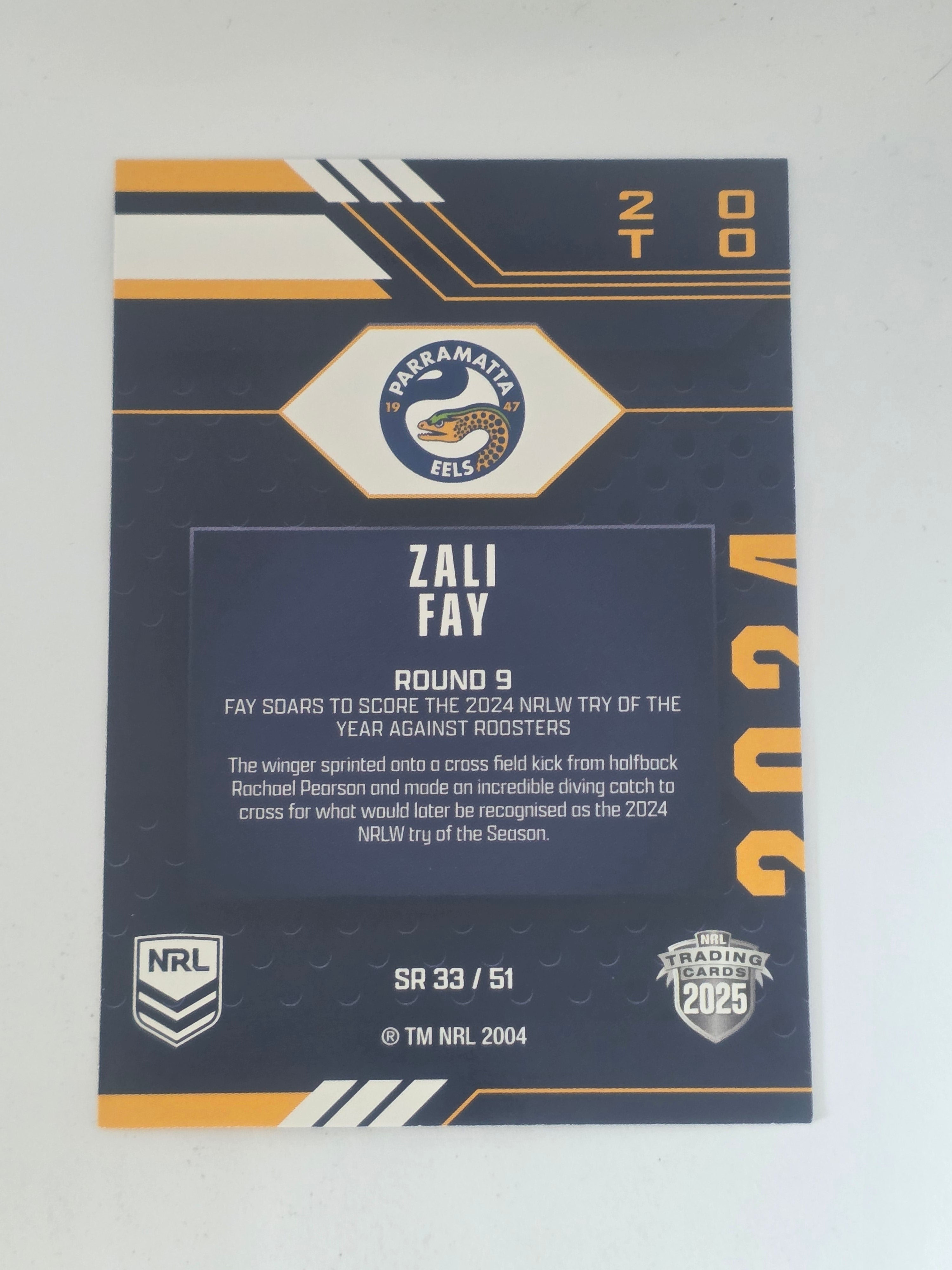 NRL 2025 Traders | 2024 Season to Remember | #SR33 | Zali Fay | Eels