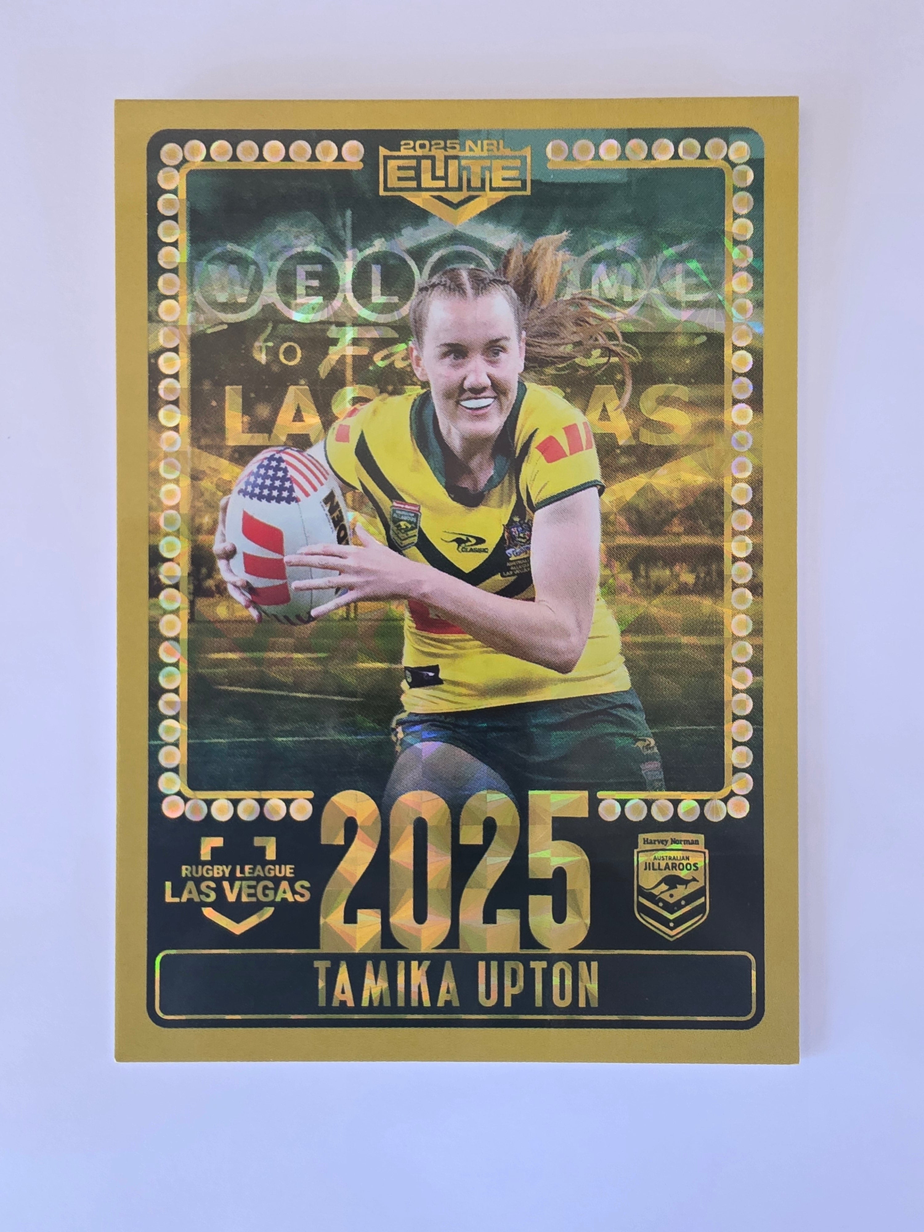 NRL 2025 Elite | 2025 Vegas Round | #V30 | Tamika Upton | Jillaroos