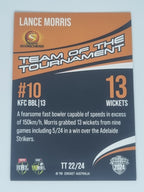 24-25 LUXE Cricket - 23/24 Team of the Tournament - #TT22 Lance Morris Scorchers