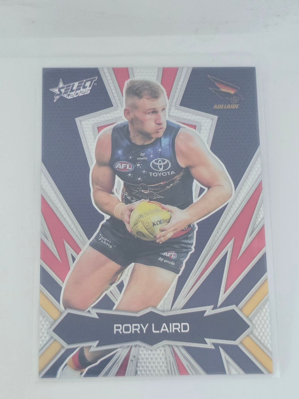 AFL Footy Stars 2025 Luminous Thunderbolt Gold #LT7 R. Laird Adelaide #188/399