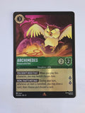 Disney Lorcana Reign of Jafar | Coldfoil | Archimedes Resourceful Owl | #113 | Rare