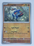 Pokemon TCG - Shrouded Fable - #023/064 - Croagunk - Reverse Holo - Common