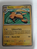 Pokemon TCG - Temporal Forces - #052 - Raichu - Common