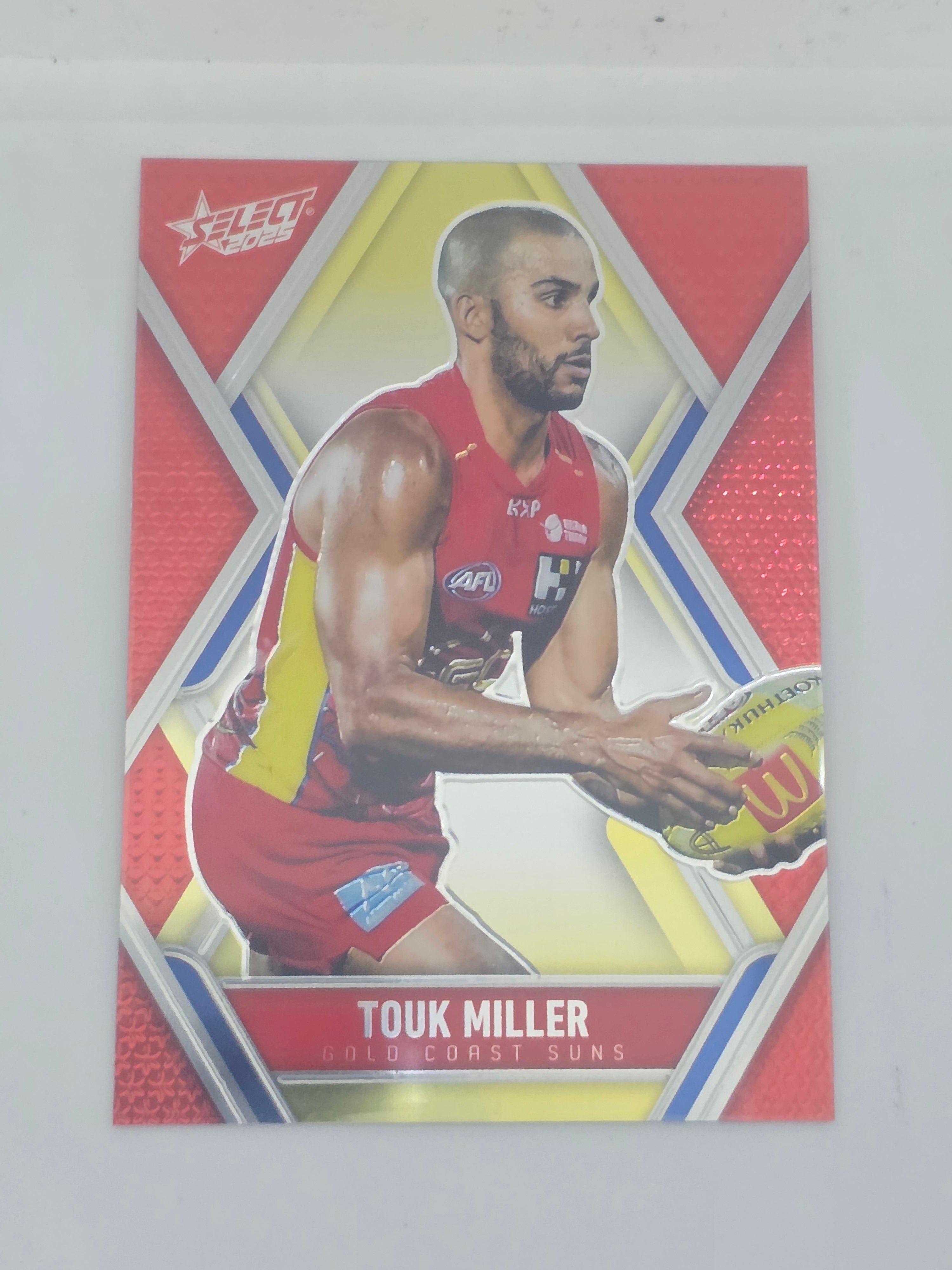 AFL Footy Stars 2025 | Luminous Base | #L96 | T. Miller | Gold Coast Suns