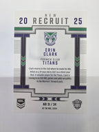 NRL 2025 Elite | New Recruits | #NR31 | Erin Clark | Warriors