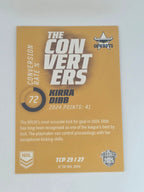 NRL 2025 Traders Titanium| Converters Parallel | #TCP23 | Kirra Dibb | Cowboys