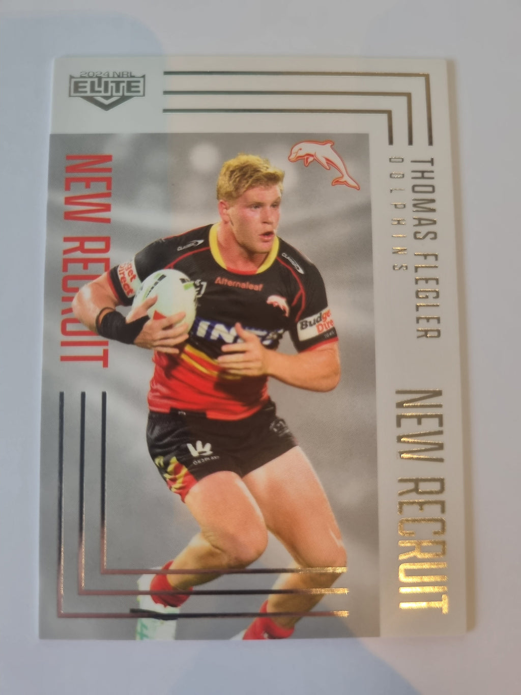 2024 Elite NRL - New Recruit - #NR10 - Thomas Flegler - Dolphins