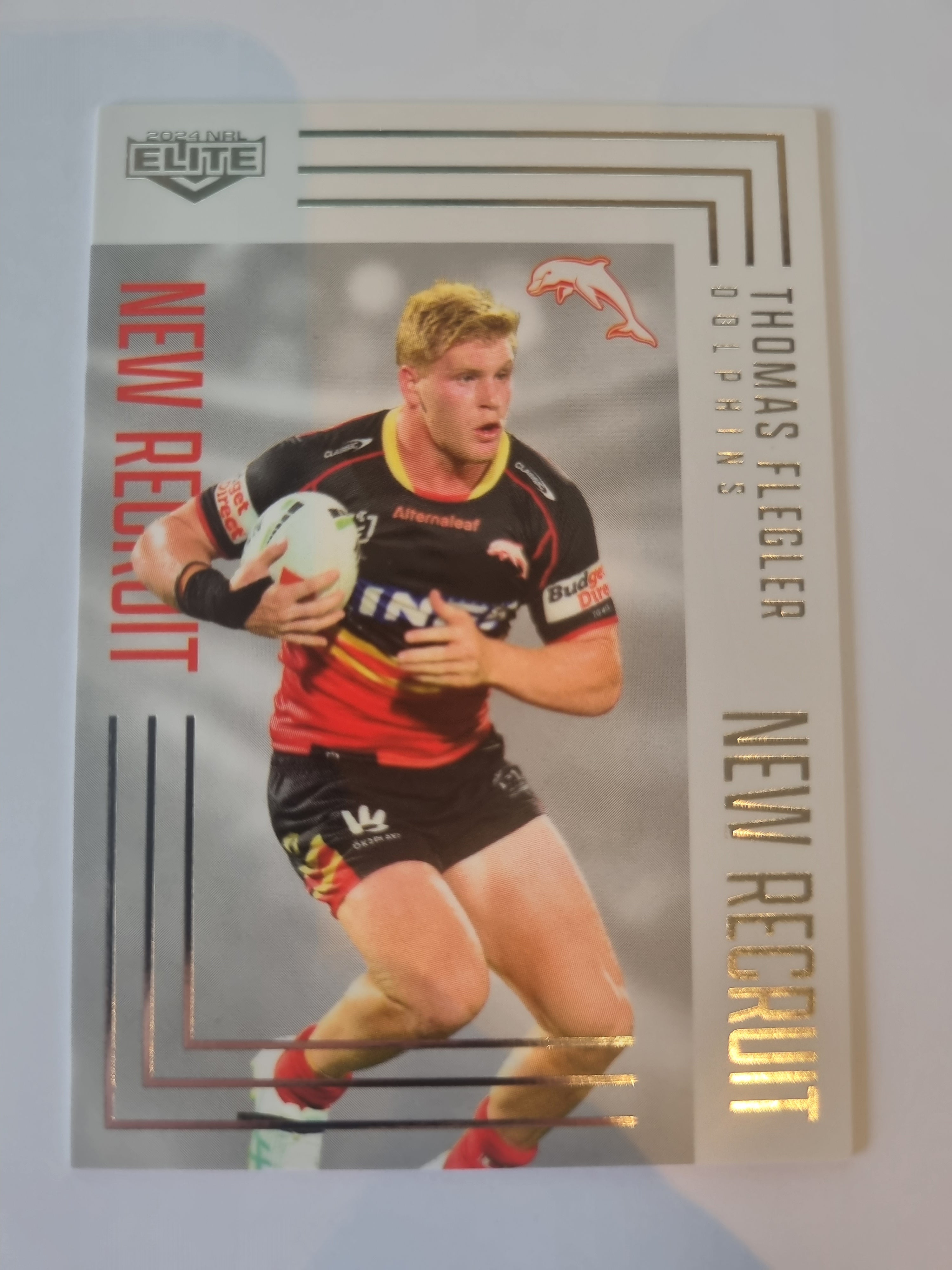 2024 Elite NRL - New Recruit - #NR10 - Thomas Flegler - Dolphins