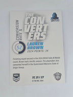 NRL 2025 Traders | Converters | #TC21 | Lauren Brown | Titans