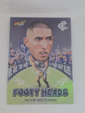 AFL Footy Stars 2025 | Footy Heads | #FH18 | J. Weitering | Carlton