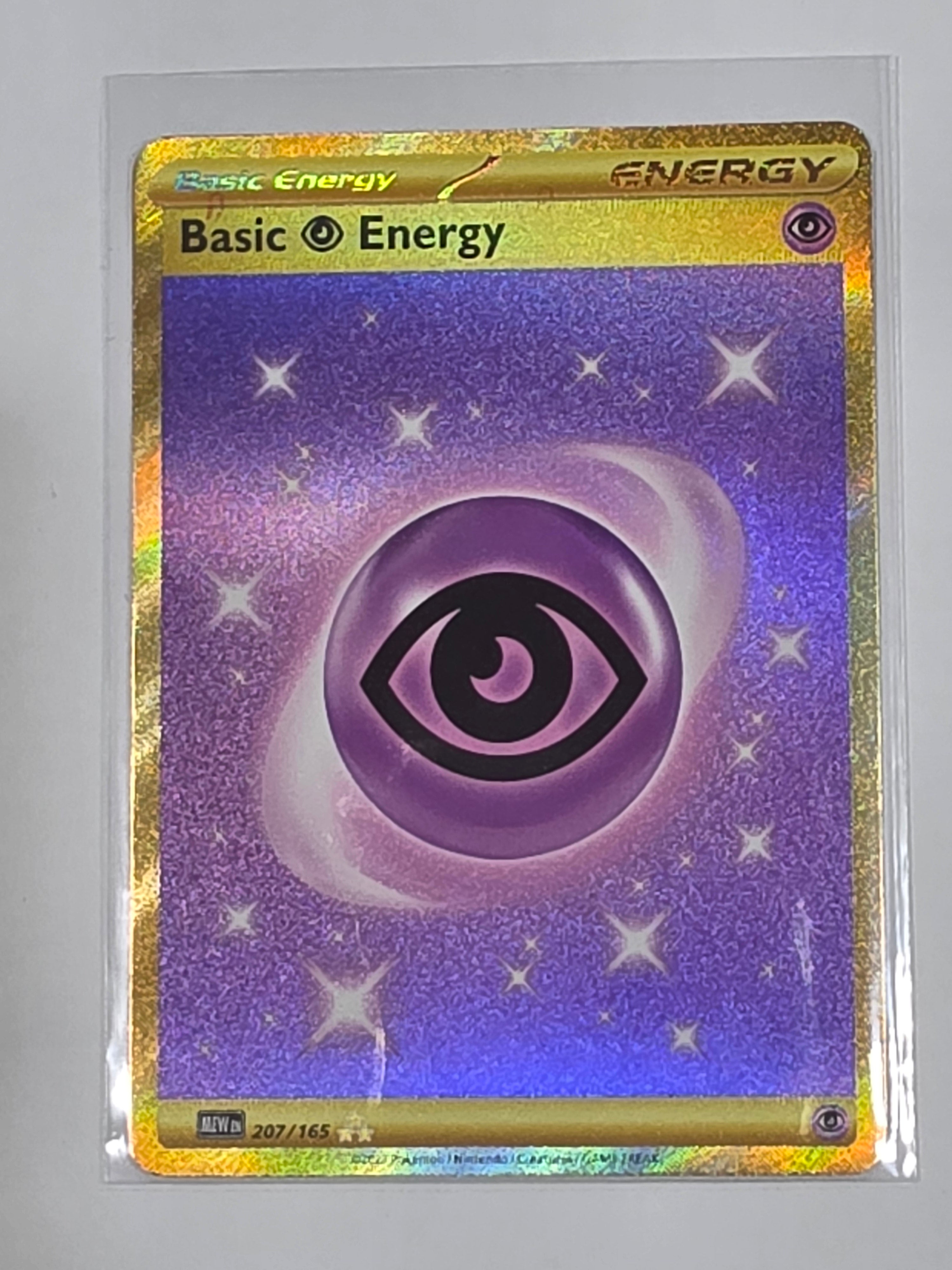 Pokemon TCG - Pokemon 151 - #207/165 - Psychic Energy - Hyper Rare
