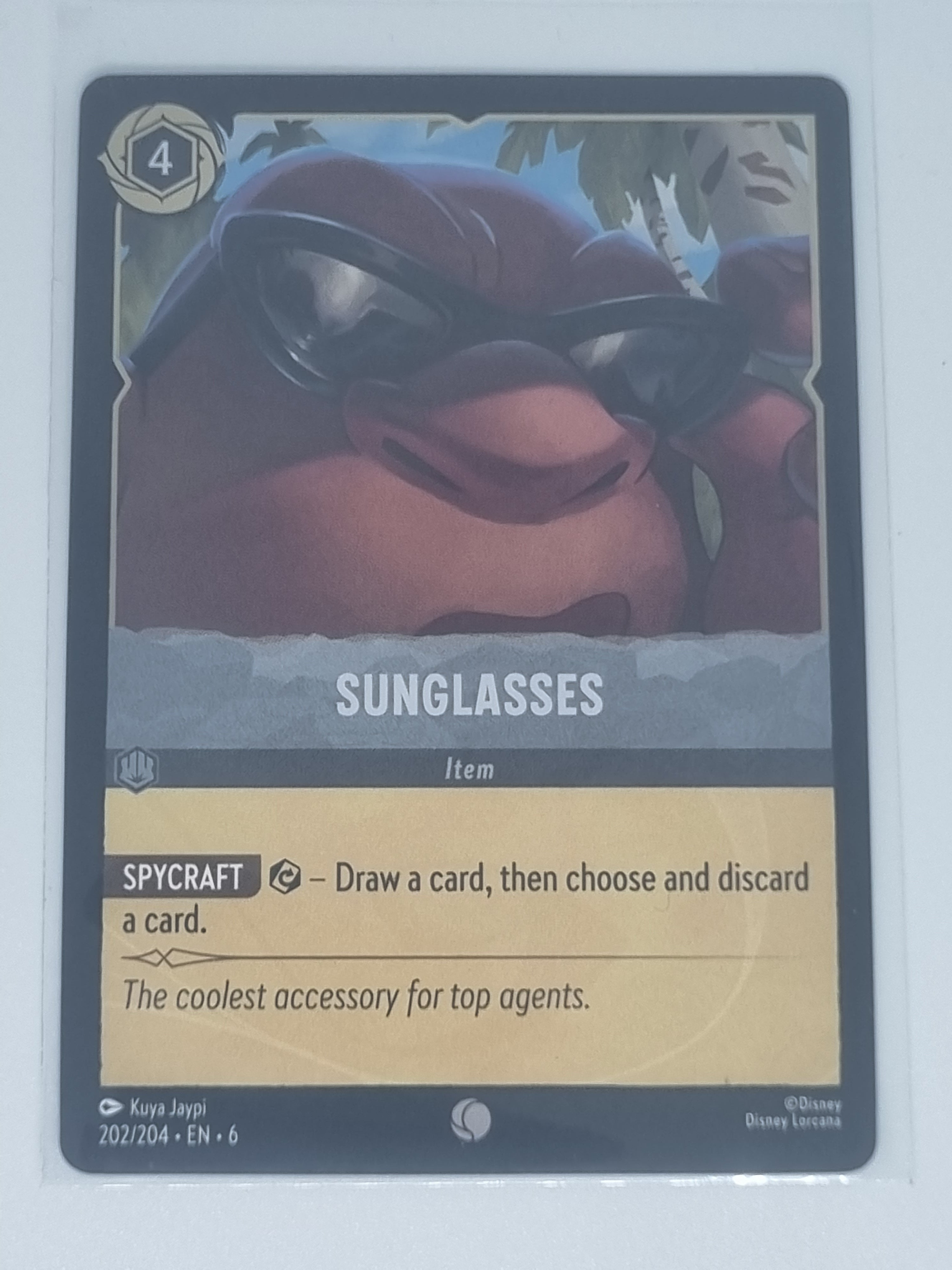 Lorcana Azurite Sea - COLDFOIL - Sunglasses - #202/204 - Common