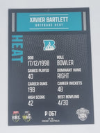 2024-25 LUXE Cricket Traders - Parallel - #P067 - Xavier Bartlett - Heat