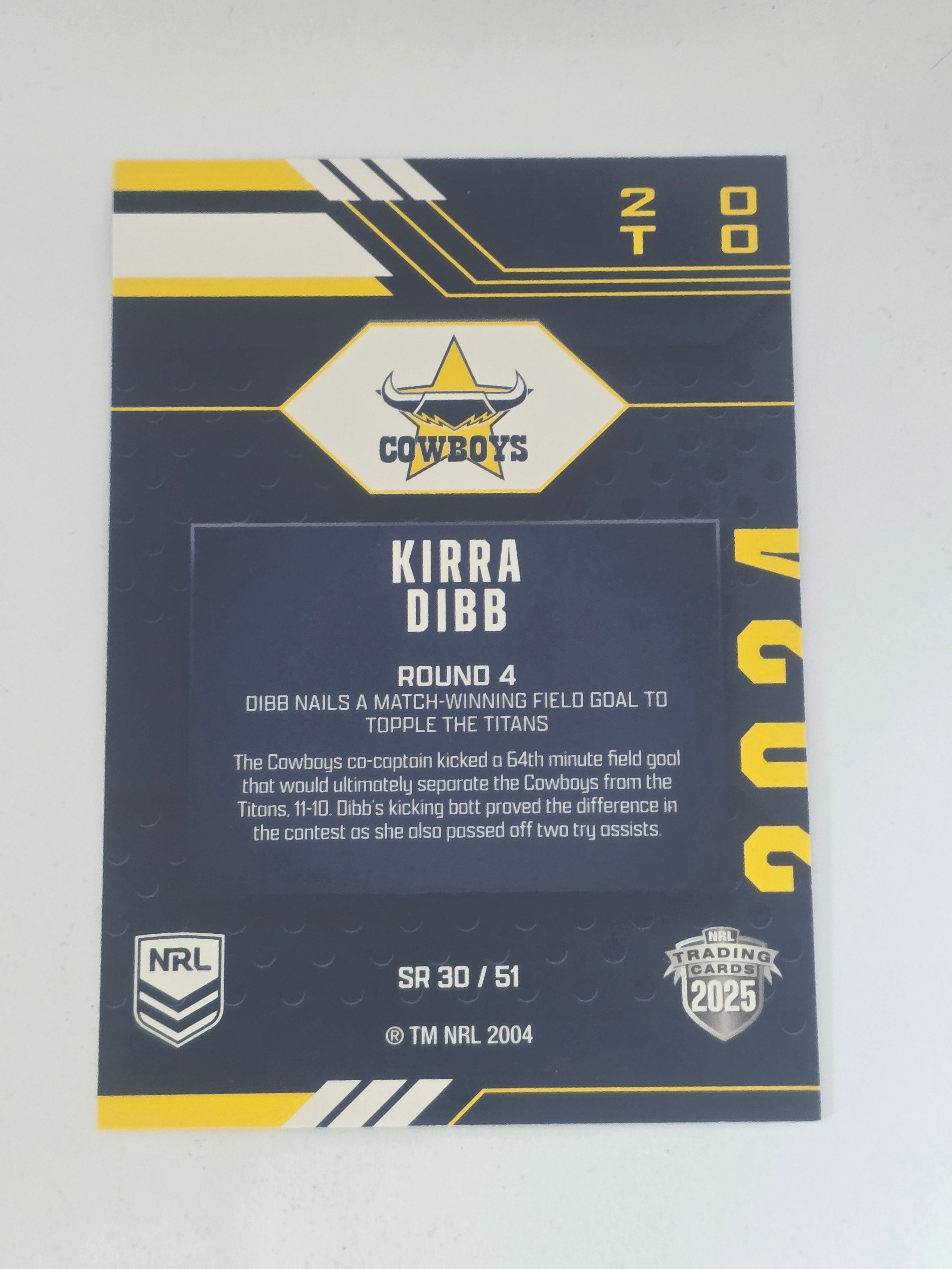 NRL 2025 Traders | 2024 Season to Remember | #SR30 | Kirra Dibb | Cowboys