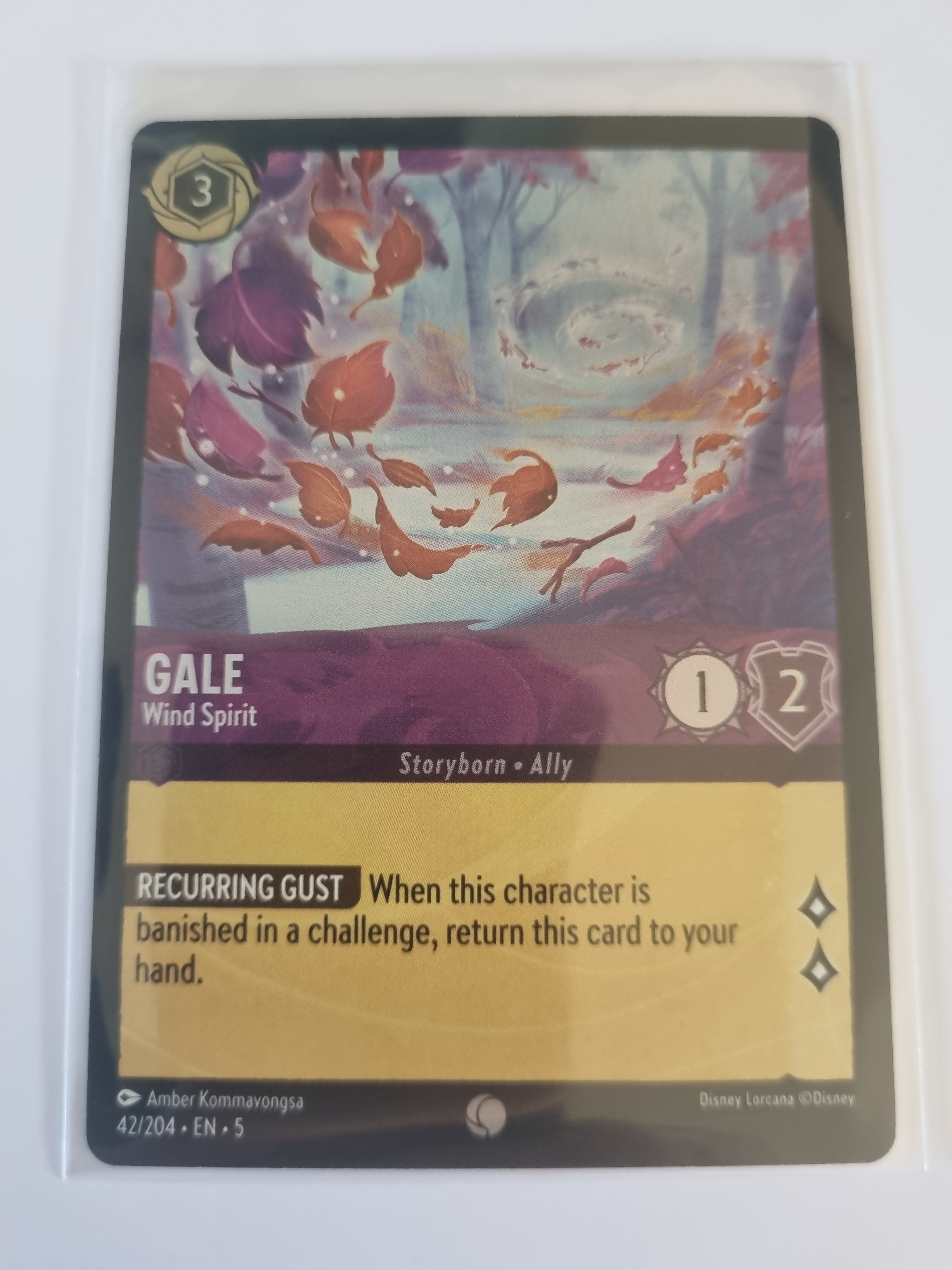 Shimmering Skies - Coldfoil - Gale - Wind Spirit - 42/204 - Common
