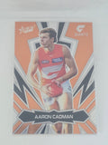 AFL Footy Stars 2025 Luminous Thunderbolt Gold #LT86 A. Cadman GWS #055/399