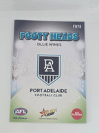 AFL Footy Stars 2025 | Footy Heads | #FH78 | O. Wines | Port Adelaide