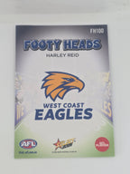 AFL Footy Stars 2025 | Footy Heads | #FH100 | H. Reid | West Coast Eagles