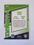 NRL 2025 Elite | Marquee | #M05 | Joseph Tapine | Raiders