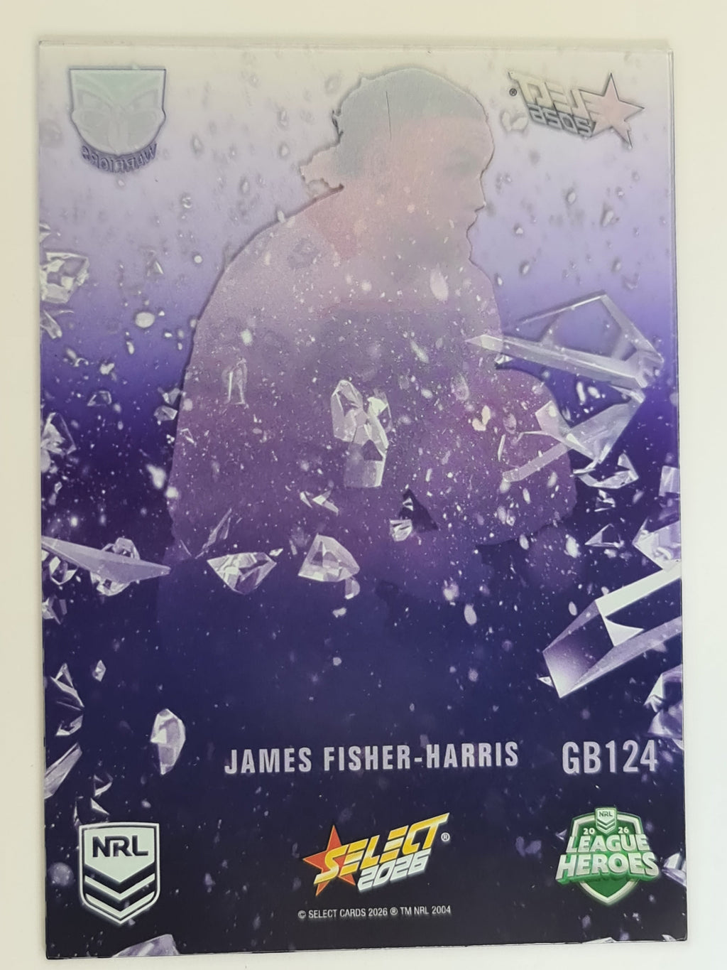 NRL 2026 League Heroes | Gamebreakers | #GB124 | James Fisher-Harris | New Zealand Warriors