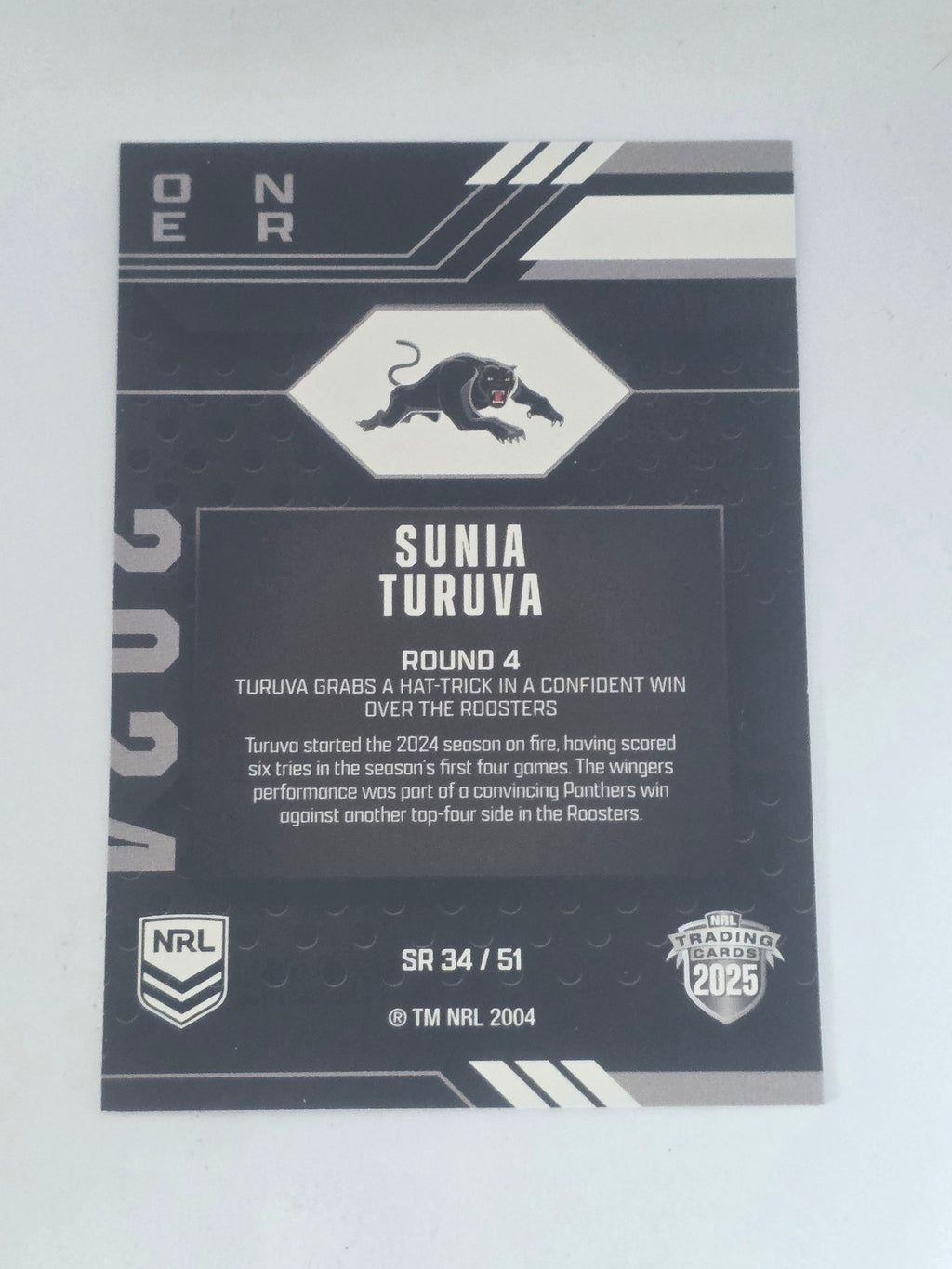 NRL 2025 Traders | 2024 Season to Remember | #SR34 | Sunia Turuva | Panthers