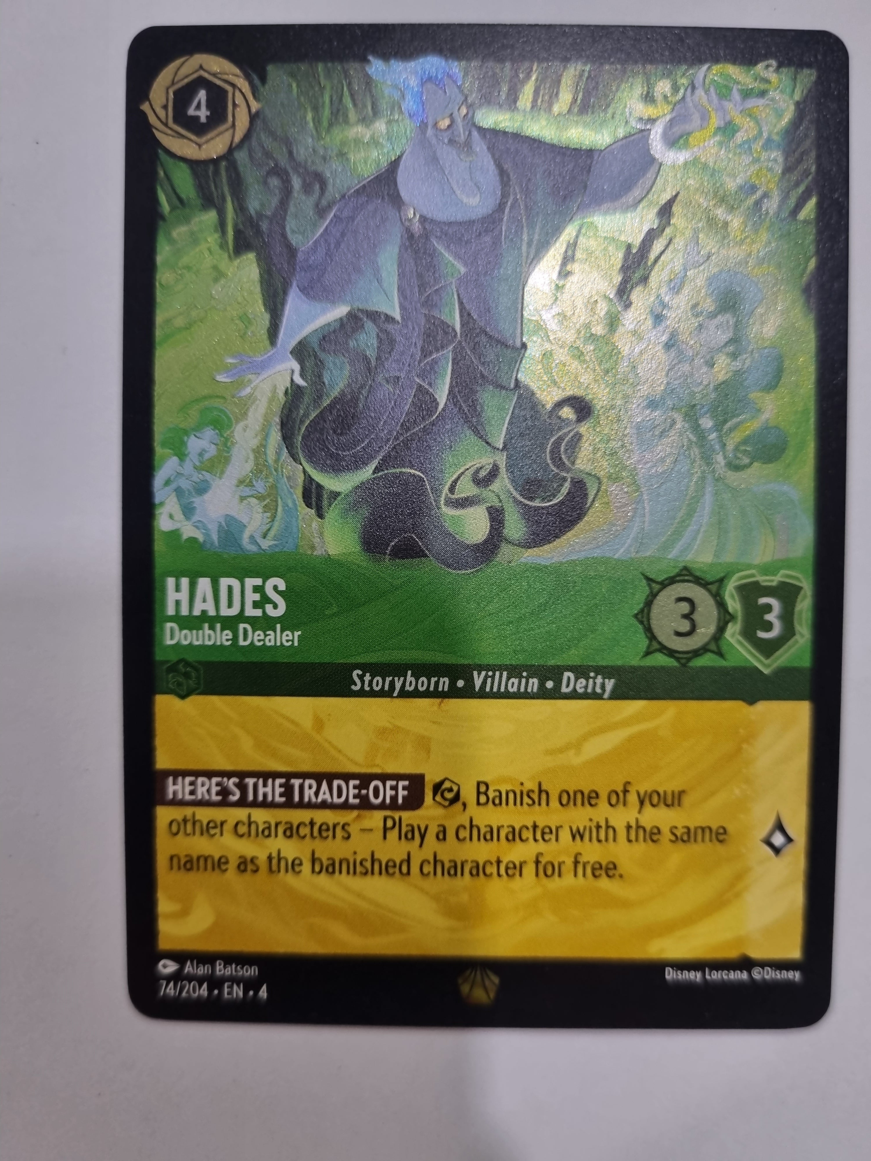 Ursula's Return - Coldfoil - Hades - Double Dealer - 74/204 - Legendary